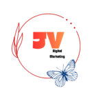 logo circular floral negro